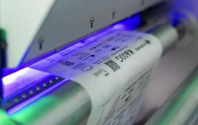 The K600G is a high-resolution digital printing system developed for high-speed serialized coding for packaging such as labels, medical-grade paper, and blister foils.