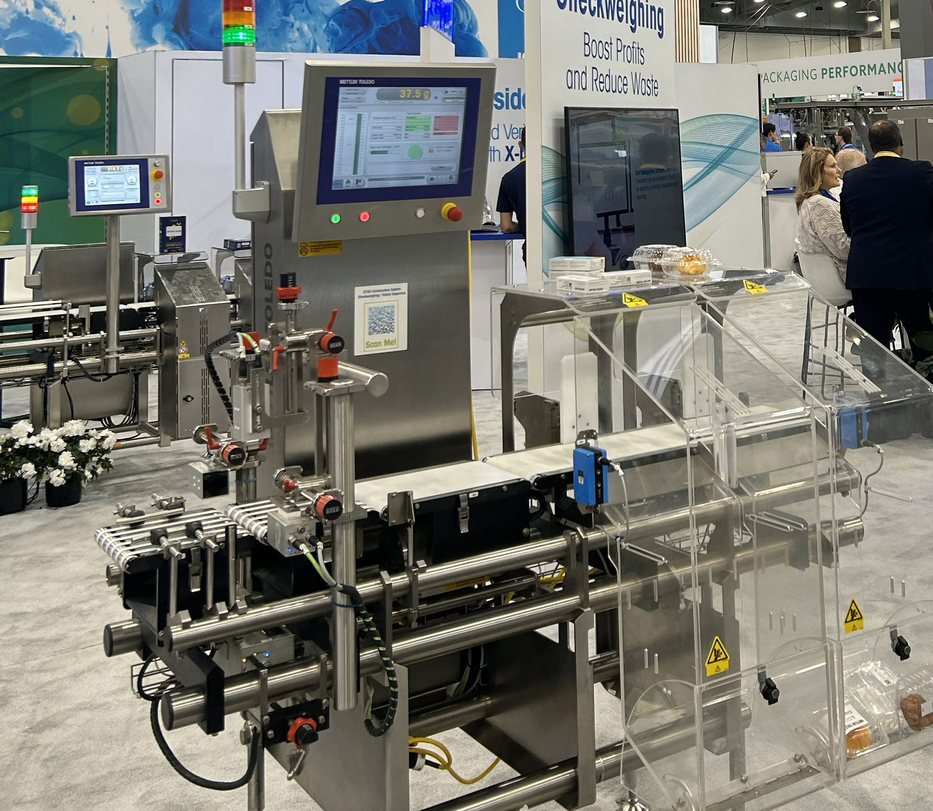 CV35 combination checkweigher and vision inspection system from METTLER TOLEDO