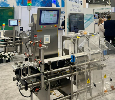 CV35 combination checkweigher and vision inspection system from METTLER TOLEDO