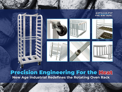 Precision Engineering For The Heat New Age Industrial Redefines The Rotating Oven Rack Square Graphic