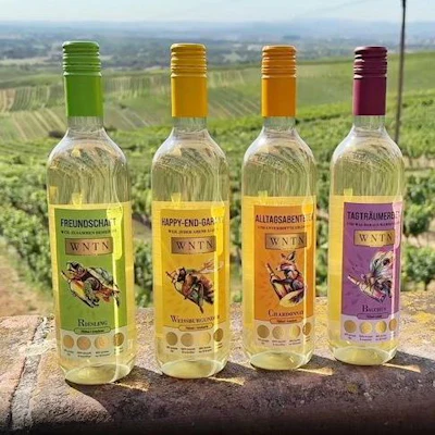 The PET bottles are designed to weigh approximately 400 grams less than standard glass alternatives.