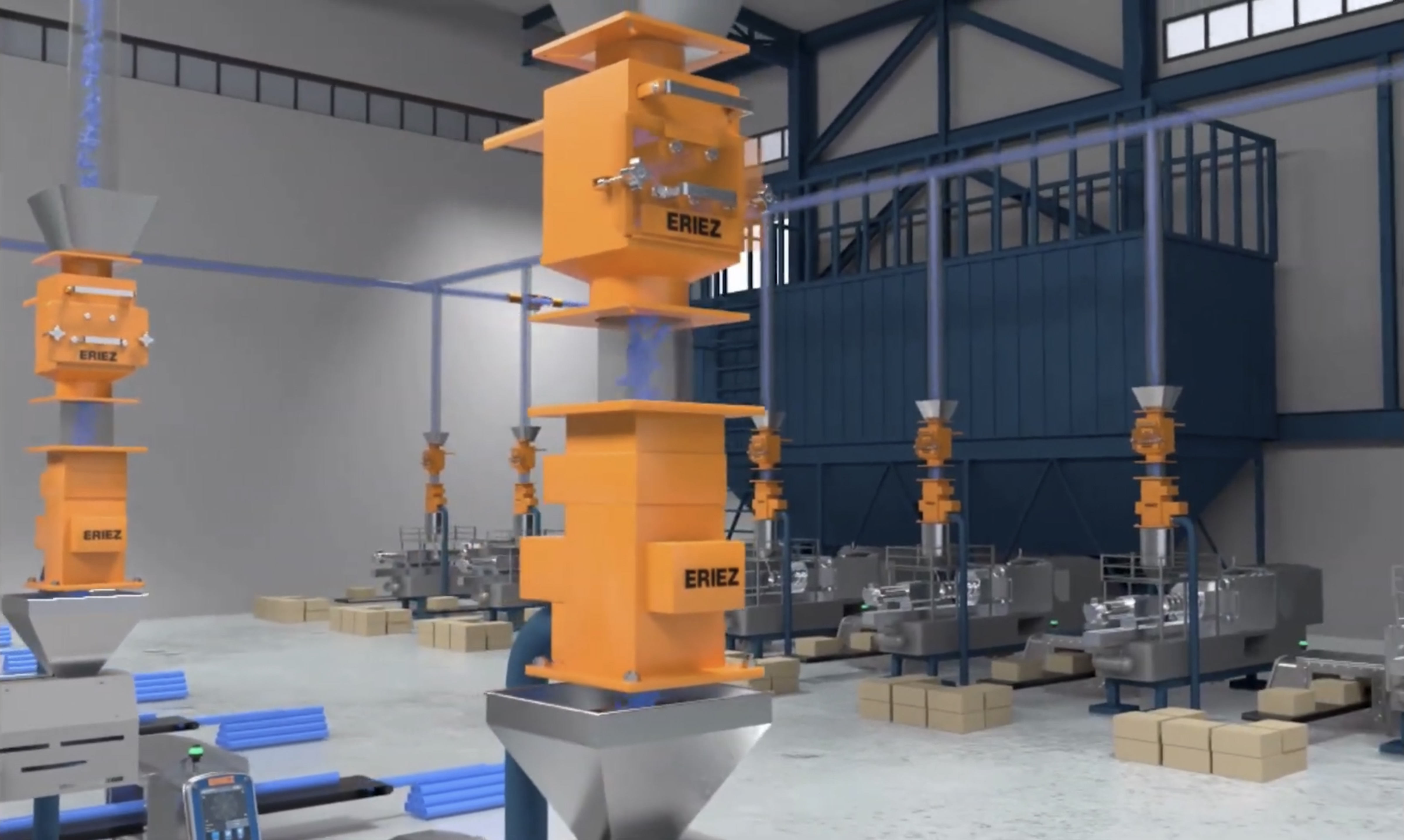 Eriez Virtual Plastic Plant Screenshot