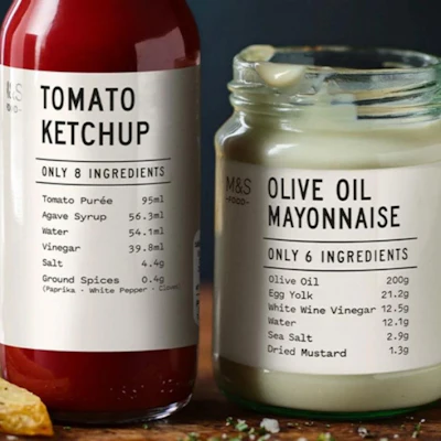 The updated packaging format focuses on ingredient minimalism.