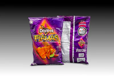 Pepsi Co® Doritos® Flamas® 7 To 4 Color Transition