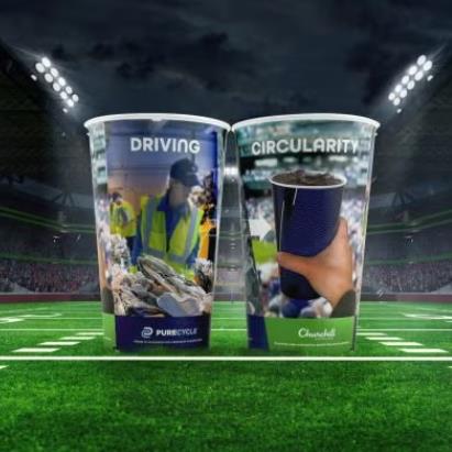 The souvenir cups are part of Churchill&rsquo;s Run It Back product line, which is designed to incorporate up to 100% recycled polypropylene and support both reusability and recyclability.
