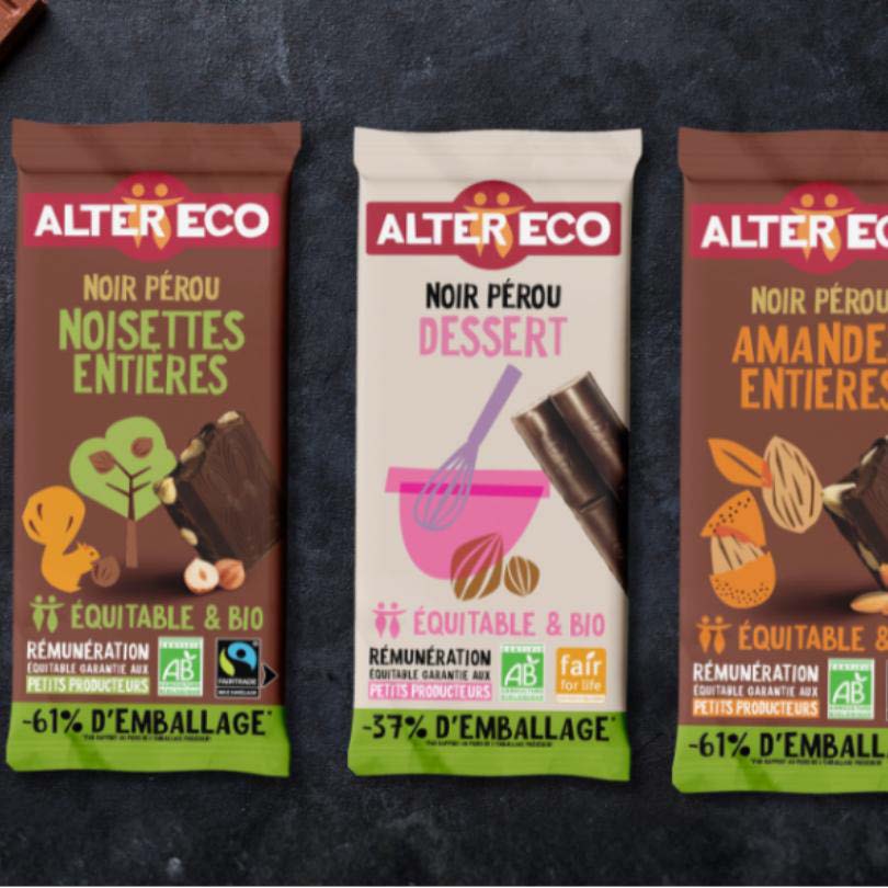 The packaging offers high-barrier protection against moisture and grease, and is reported to be recyclable through the paper waste stream where infrastructure is available.